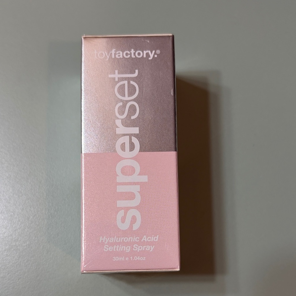 Toy Factory Superset Hyaluronic Acid Setting Spray
